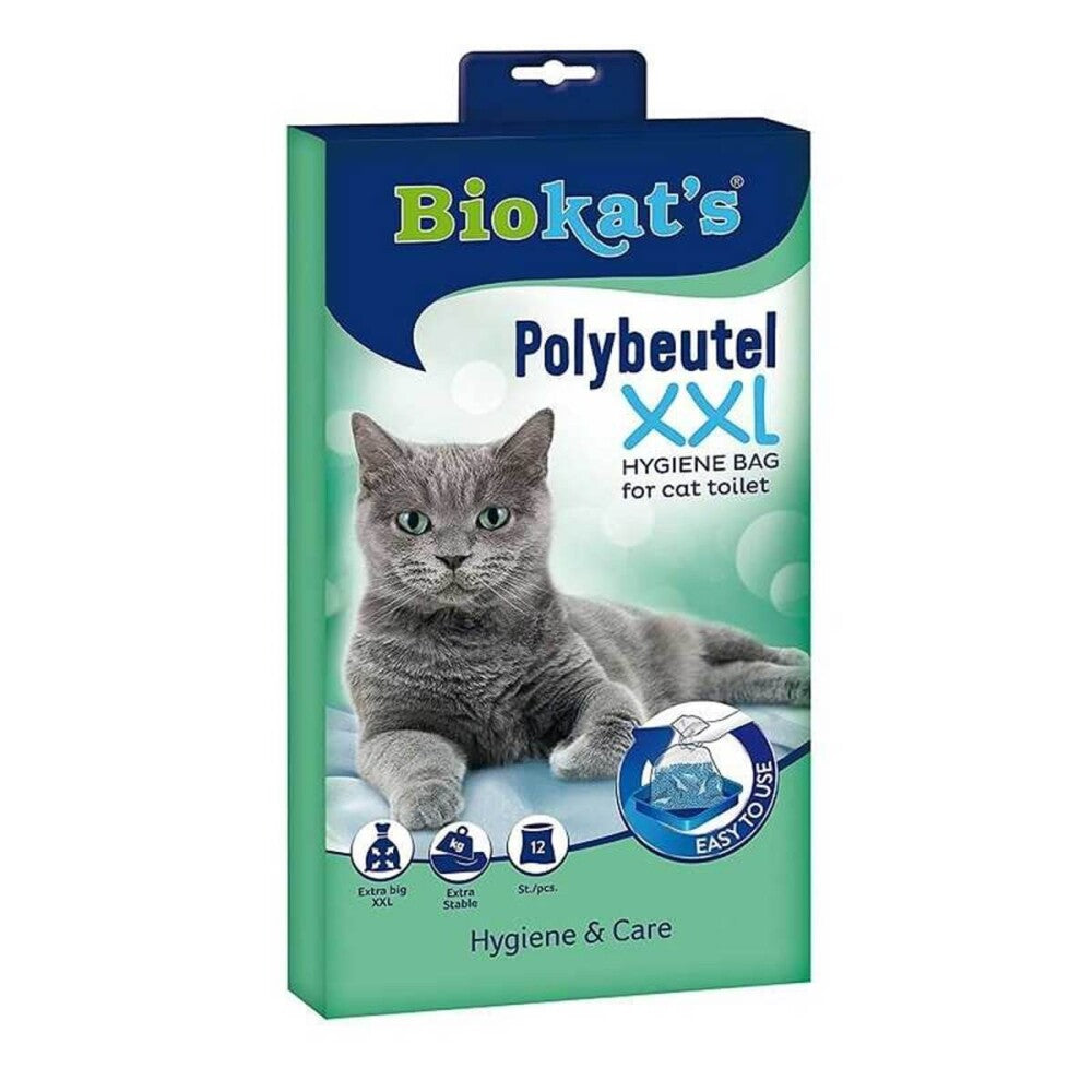 Biokats Kedi Kumu Hijyen Torbası 2xl 55X45 CM 12 ADET | SRC: Barcode: 4002064649023